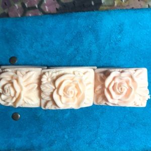 Vintage rose bracelet